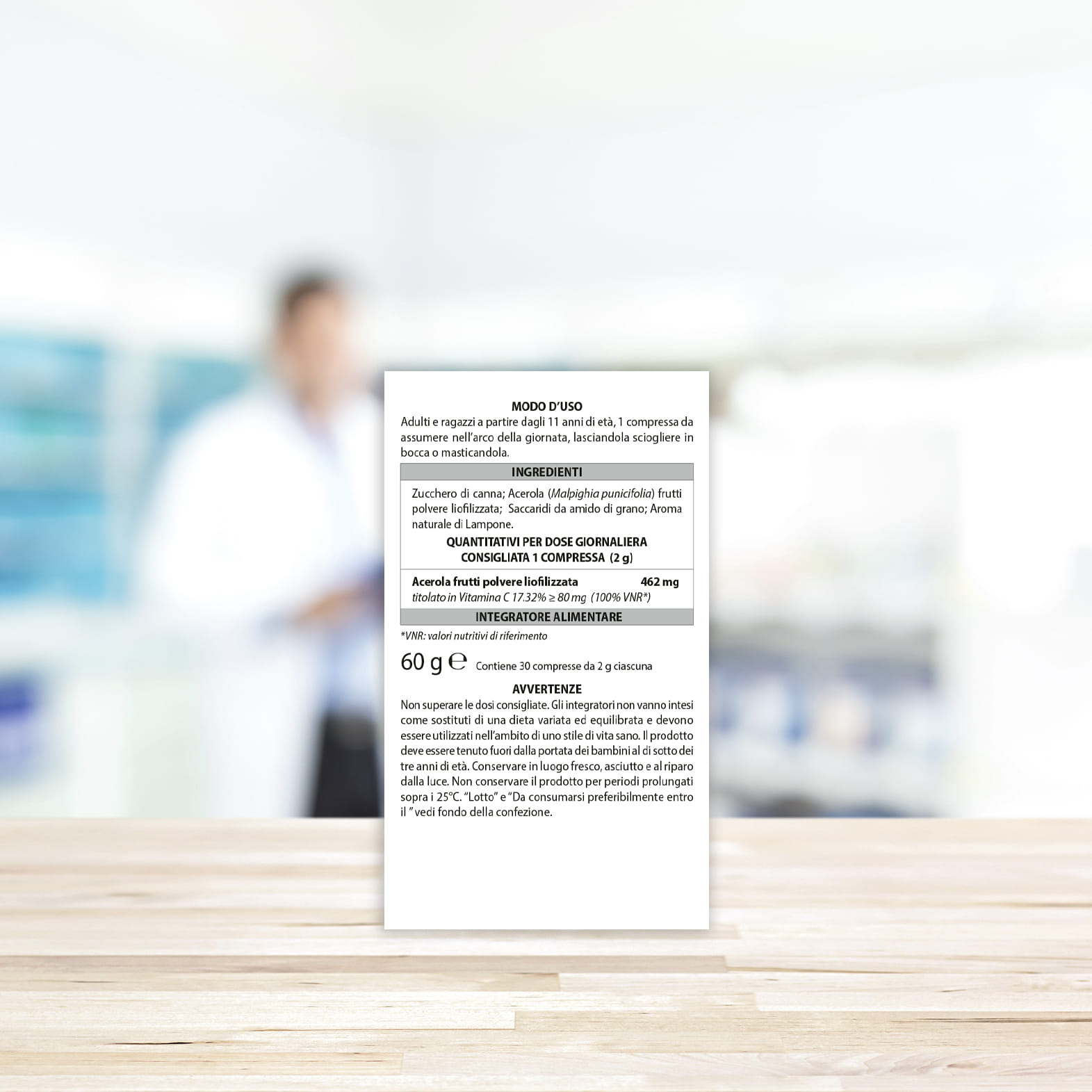 VITAMIN C NATURCOMPLEX 30 COMPRESSE DA 2 G