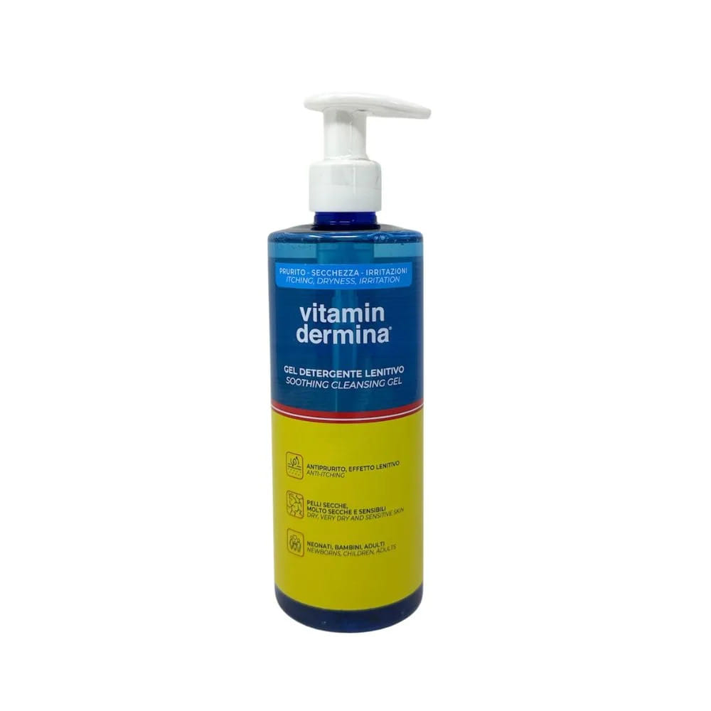 VITAMINDERMINA GEL DETERGENTE LENITIVO 500 ML