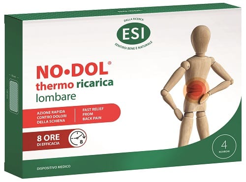 Esi No Dol Thermo Ricarica Lombare 4 Pezzi