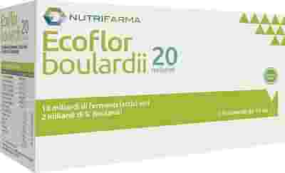 ECOFLOR BOULARDII 20 MILIARDI 10 FLACONCINI DA 10 ML