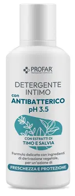 PROFAR DETERGENTE INTIMO ANTIBATTERICO 500 ML PROFAR DETERGENTE INTIMO ANTIBATTERICO 500 ML