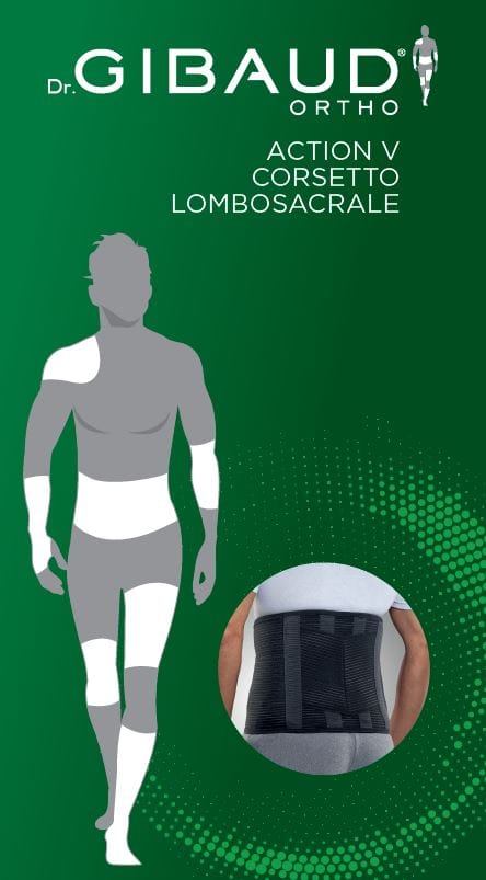 Corsetto Lombosacrale Gibaud Ortho Action V 4