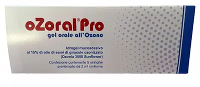 OZORAL PRO GEL ORALE SIRINGHE PRE-RIEMPITE 5 SIRINGHE DA 2 ML OZORAL PRO GEL ORALE SIRINGHE PRE-RIEMPITE 5 SIRINGHE DA 2 ML
