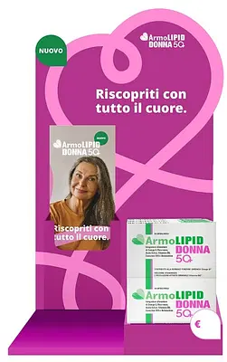 ARMOLIPID DONNA 50+ EXPO 6 PEZZI + VOLANTINO INFORMATIVO ARMOLIPID DONNA 50+ EXPO 6 PEZZI + VOLANTINO INFORMATIVO