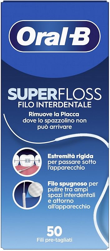 Oralb Man Filo Superfloss New