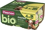 PLASMON BIO OMOGENEIZZATO MANZO E CAROTE 4 PEZZI DA 80 G