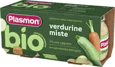 PLASMON BIO OMOGENEIZZATO CAROTE PATATE E ZUCCHINE 2 PEZZI DA 80 G