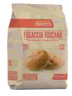 AGLUTEN FOCACCIA TOSCANA 4 PEZZI DA 50 G NATURALMENTE PRIVO DI LATTOSIO