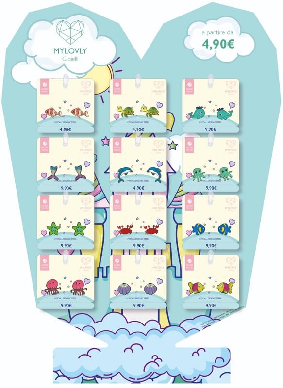 Mylovly Gioielli Manti Orecchino Polipo-image