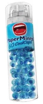PAPERMINTS TWIST 60 COOL CAPS ARTIC ICE PAPERMINTS TWIST 60 COOL CAPS ARTIC ICE