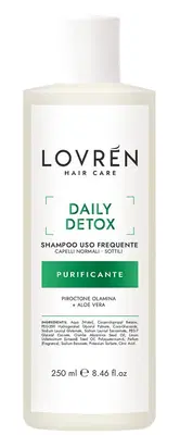 LOVREN HAIR CARE DAILY DETOX SHAMPOO PURIFICANTE 250 ML LOVREN HAIR CARE DAILY DETOX SHAMPOO PURIFICANTE 250 ML