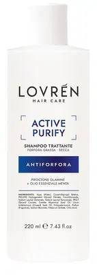 LOVREN HAIR CARE ACTIVE PURIFY SHAMPOO TRATTANTE 220 ML LOVREN HAIR CARE ACTIVE PURIFY SHAMPOO TRATTANTE 220 ML