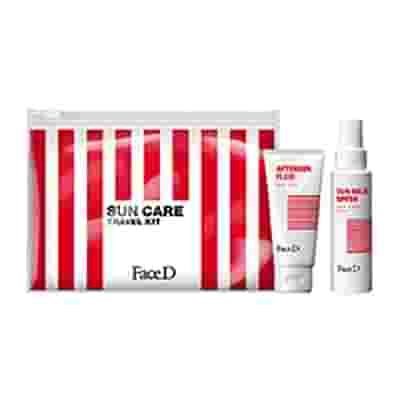 FACE D SUN CARE TRAVEL KIT 1 LATTE SOLARE 100 ML + 1 DOPOSOLE 75 ML