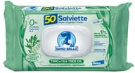 SANO E BELLO SALVIETTE DETERGENTI TIMO & TEA TREE OIL 50 PEZZI