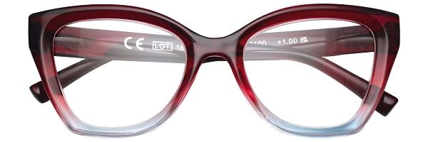 OCCHIALI DA LETTURA ZIPPO MODELLO 31Z-G5-BCR +2.00 DIOTTRIA 1 PAIO