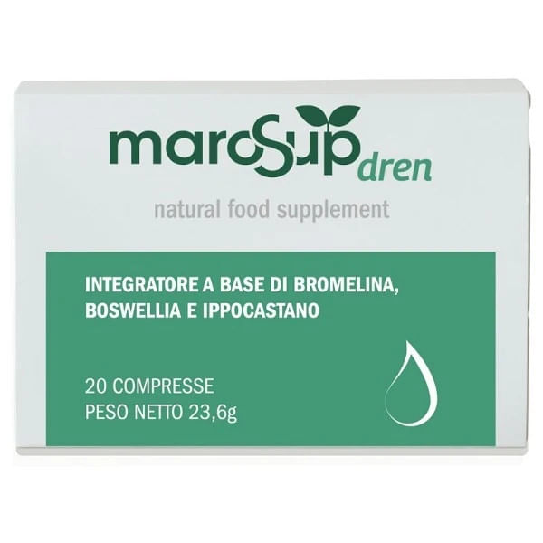 MAROSUP DREN 20 COMPRESSE