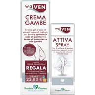 WAVEN CREMA GAMBE 200 ML + WAVEN ATTIVA SPRAY 50 ML OMAGGIO