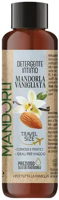 MANDORLI DETERGENTE INTIMO TRAVEL 100 ML MANDORLI DETERGENTE INTIMO TRAVEL 100 ML