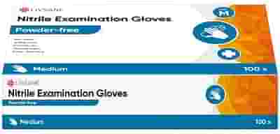 GUANTO NITRILE LIVSANE M 100 PEZZI