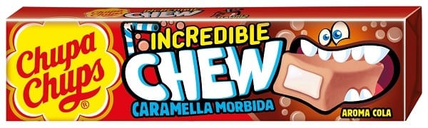 CHUPA CHUPS INCREDIBLE CHEW COLA 20 PEZZI