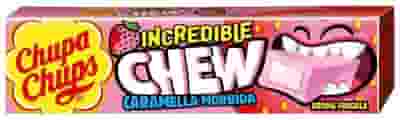 CHUPA CHUPS INCREDIBLE CHEW FRAGOLA 20 PEZZI