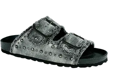 I8329 CIABATTA DONNA JEANS NERO FORMA CALZATA L 41 I8329 CIABATTA DONNA JEANS NERO FORMA CALZATA L 41