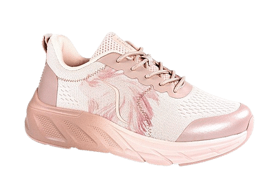 CALZATURA ORTOPEDICA DI SERIE PREDISPOSTA PER PLANTARE A2000-12 SCARPA DONNA FLYKNIT HAIR PINK FORMA CALZATA 8,5 37