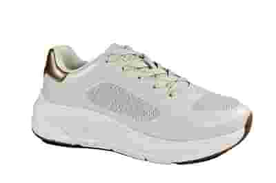 CALZATURA ORTOPEDICA DI SERIE PREDISPOSTA PER PLANTARE A2006-01 SCARPA DONNA NAPPA FORATA PANNA FORMA CALZATA 8,5 41