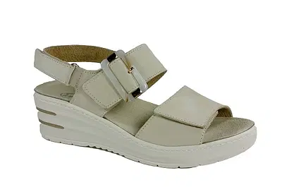 CALZATURA ORTOPEDICA DI SERIE PREDISPOSTA PER PLANTARE Q7024 SANDALO DONNA NABUK PANNA FORMA CALZATA M 37 CALZATURA ORTOPEDICA DI SERIE PREDISPOSTA PER PLANTARE Q7024 SANDALO DONNA NABUK PANNA FORMA CALZATA M 37