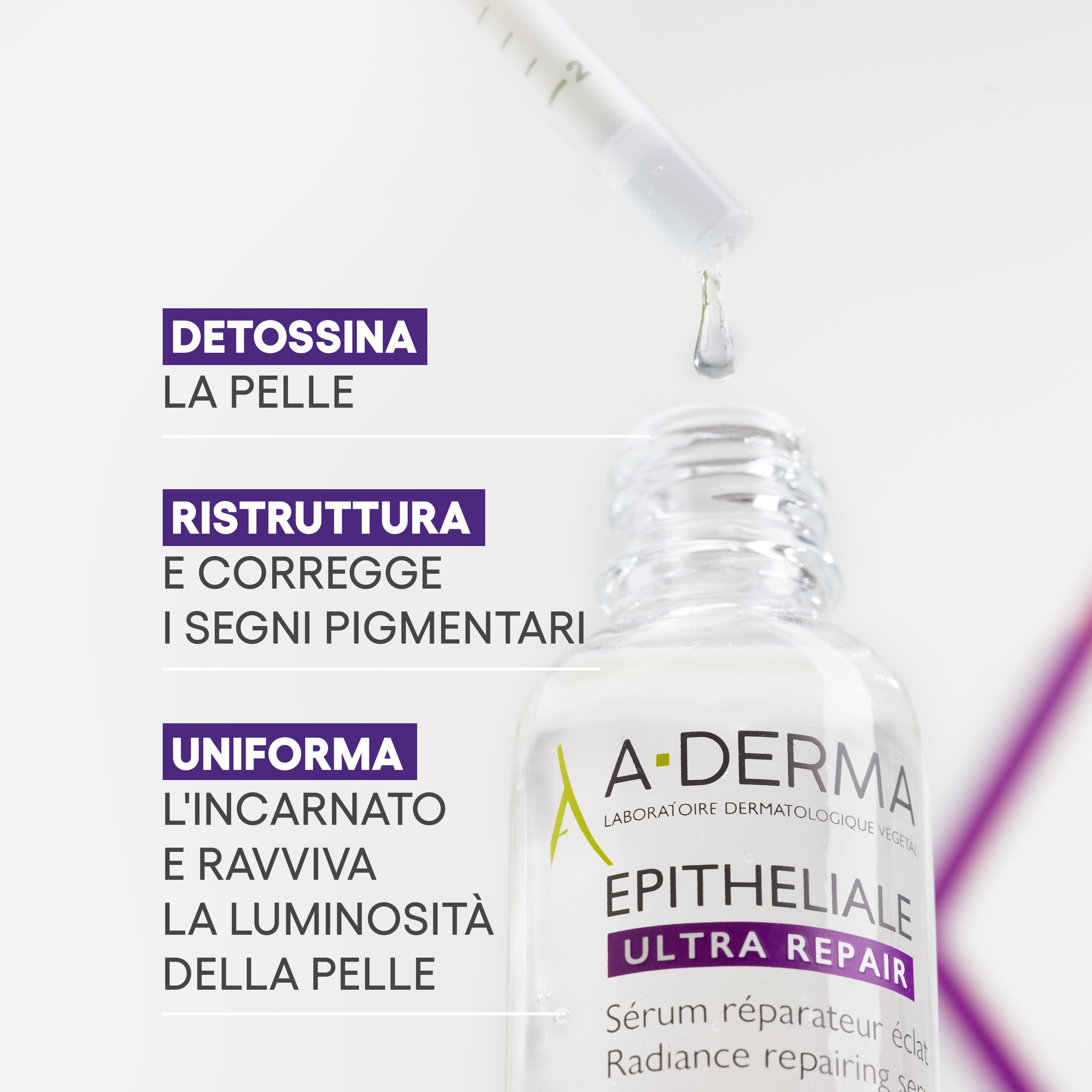 EPITHELIALE ULTRA REPAIR Siero ristrutturante luminosità
