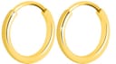 MJ POST 506 ORECCHINO DEFINITIVO MEDICAL JEWELS CERCHIETTO GOLD