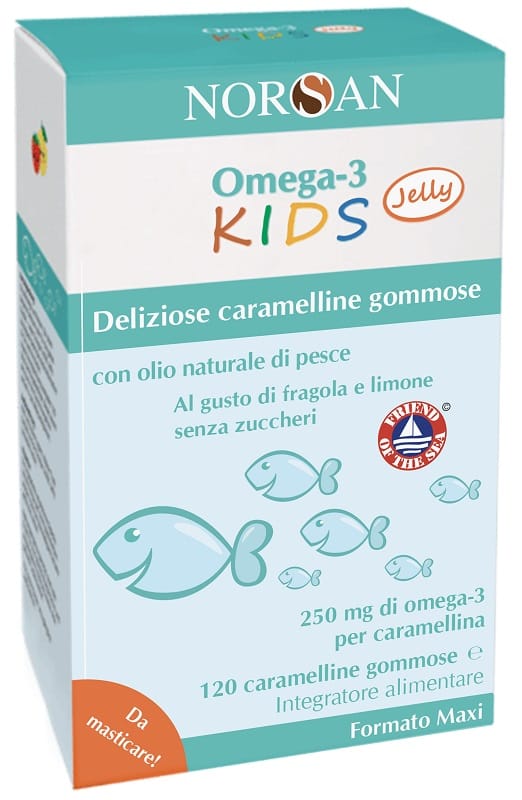 Norsan Omega 3 Kids 120 Jelly