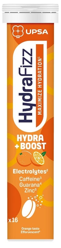 UPSA HYDRAFIZZ BOOST MAXIMIZE HYDRATION 16 COMPRESSE EFFERVESCENTI