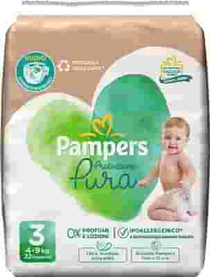 PAMPERS PROTEZIONE PURA MIDI PANNOLINI 22 PEZZI