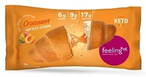 FEELING OK CROISSANT ALBICOCCA 65 G FEELING OK CROISSANT ALBICOCCA 65 G