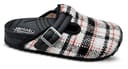 CALZATURA ORTOPEDICA WOODSTOCK SOFT 2,0 TARTAN BLACK/WHITE 35/36