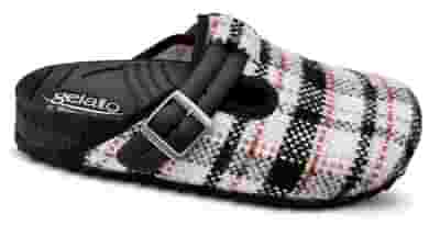 CALZATURA ORTOPEDICA WOODSTOCK SOFT 2,0 TARTAN BLACK/WHITE 37/38