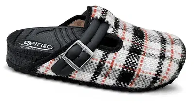 CALZATURA ORTOPEDICA WOODSTOCK SOFT 2,0 TARTAN BLACK/WHITE 39/40 CALZATURA ORTOPEDICA WOODSTOCK SOFT 2,0 TARTAN BLACK/WHITE 39/40
