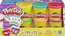 HASBRO PLAY DOH 6 VASETTI BRILLANTI