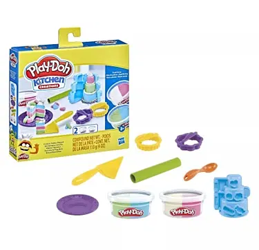 HASBRO PLAY DOH CREATIN CAKES PLAYSET HASBRO PLAY DOH CREATIN CAKES PLAYSET