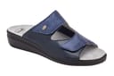 CALZATURA ANTONIA ELASTIC PRINTED SUEDE+SYNTH W NAVY BLUE 35