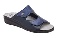 CALZATURA ANTONIA ELASTIC PRINTED SUEDE+SYNTH W NAVY BLUE 36