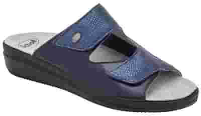 CALZATURA ANTONIA ELASTIC PRINTED SUEDE+SYNTH W NAVY BLUE 37