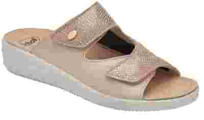 CALZATURA ANTONIA ELASTIC PRINTED SUEDE+SYNTH W LIGHT TAUPE 36