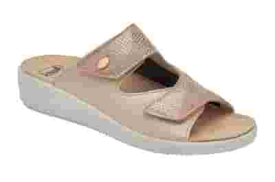 CALZATURA ANTONIA ELASTIC PRINTED SUEDE+SYNTH W LIGHT TAUPE 37