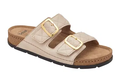 CALZATURA BORA 2 STRAPS SYNTHETIC IVORY 39 CALZATURA BORA 2 STRAPS SYNTHETIC IVORY 39