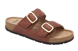 CALZATURA BORA 2 STRAPS SYNTHETIC TOBACCO 39