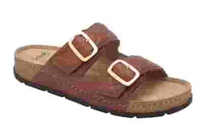 CALZATURA BORA 2 STRAPS SYNTHETIC TOBACCO 39