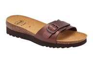 CALZATURA GINNI LAMINATED SYNTHETIC BIS W DK BROWN 37