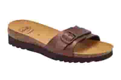 CALZATURA GINNI LAMINATED SYNTHETIC BIS W DK BROWN 37